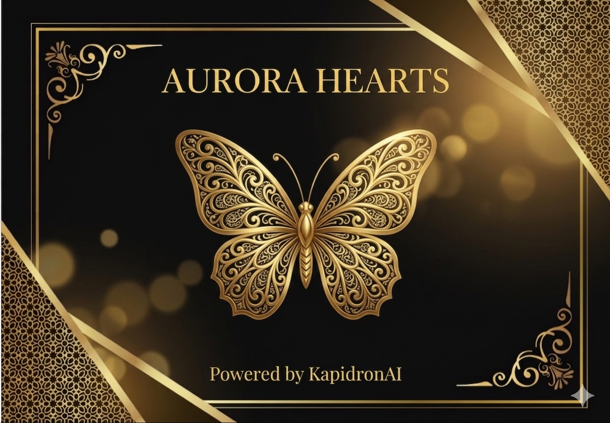 Aurora Hearts gullkort